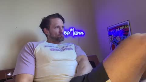 Snapshot of alexmanndickerson chatting on June 20, 2026, 4:43 pm Alex Mann online show from June 20, 2026, 4:43 pm