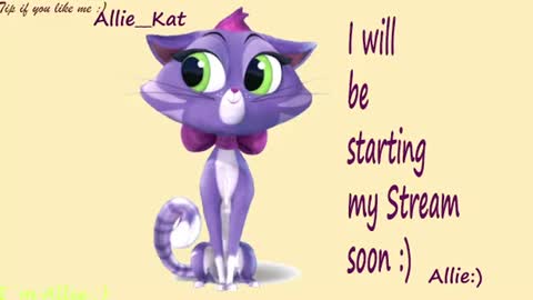 Allie online show from June 28, 2026, 1:17 pm