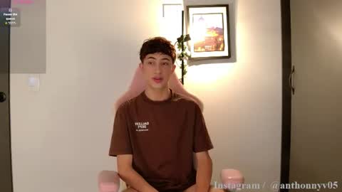 Snapshot of anthonny_05 chatting on July 9, 2026, 9:24 am TONY NEW ACCOUNT online show from July 9, 2026, 9:24 am