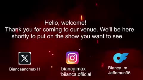 bianca and maxwell online show from June 21, 2026, 1:35 pm