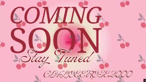 ChloeeRose online show from July 21, 2026, 3:53 am