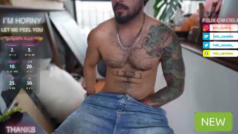 Felix Candela  online show from July 21, 2026, 4:42 pm