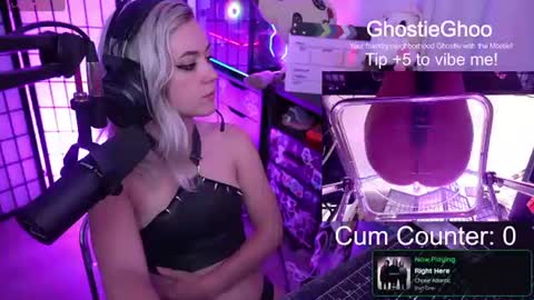 Ghostie online show from July 1, 2026, 7:35 pm