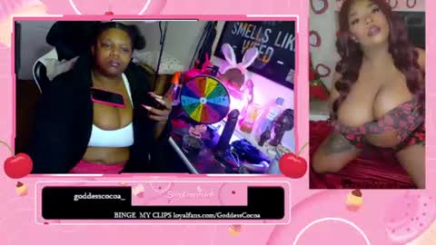 Goddess Cocoa online show from July 13, 2026, 4:15 am