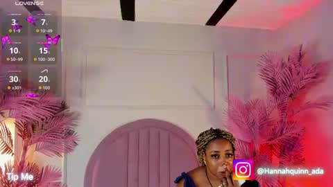 hanaahquinn online show from July 25, 2026, 11:30 am