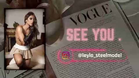 INSTA leylasteel model         online show from June 17, 2026, 5:25 pm