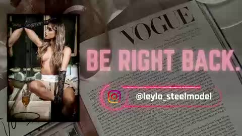 INSTA leylasteel model         online show from June 28, 2026, 6:36 pm