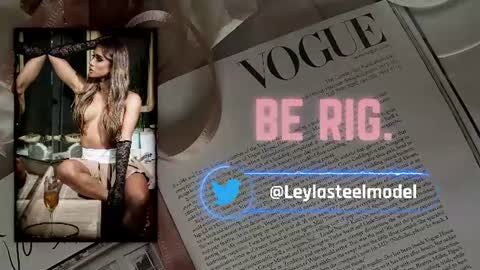 INSTA leylasteel model         online show from July 2, 2026, 12:33 pm