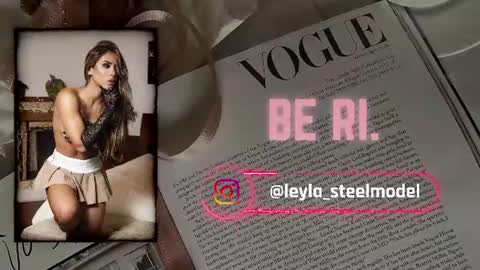 INSTA leylasteel model         online show from July 4, 2026, 5:19 pm