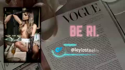 INSTA leylasteel model         online show from July 7, 2026, 2:10 pm
