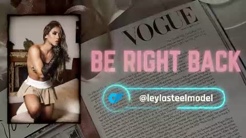 INSTA leylasteel model         online show from July 11, 2026, 11:46 am