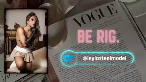 INSTA leylasteel model         online show from July 19, 2026, 3:54 am