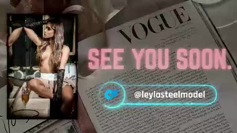 INSTA leylasteel model         online show from July 20, 2026, 3:25 pm