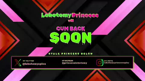 LobotomyPrincess online show from July 3, 2026, 2:18 am