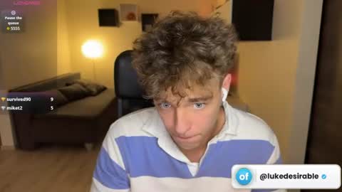 lukedesirable online show from August 8, 2026, 8:00 pm