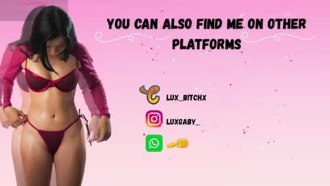 lux_bitchx online show from July 14, 2026, 3:44 am