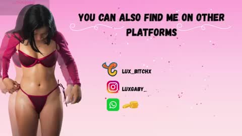 lux_bitchx online show from July 25, 2026, 3:26 am