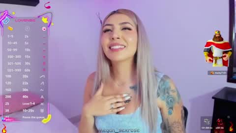 Megan rose online show from July 16, 2026, 5:02 am