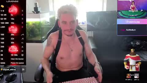 Rayzel White online show from June 13, 2026, 12:36 pm