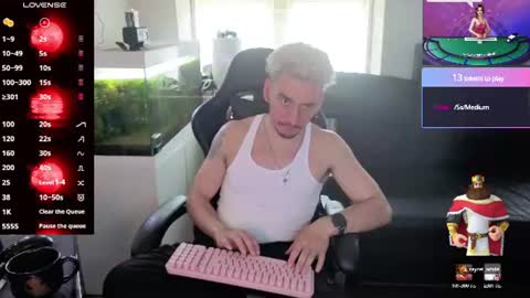 Rayzel White online show from June 14, 2026, 1:02 pm