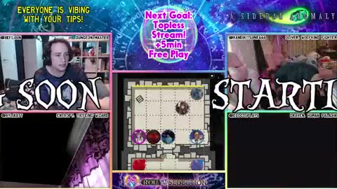 Roll For Seduction online show from May 12, 2026, 11:35 pm