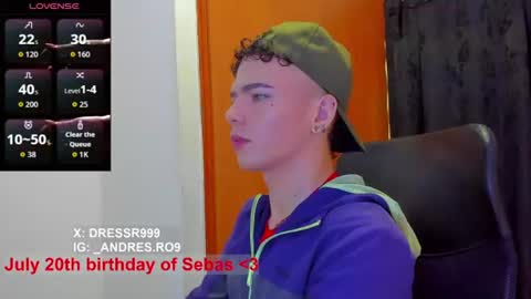 sebas 3 online show from July 14, 2026, 12:44 pm