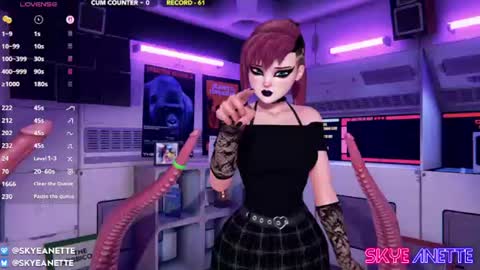 SkyeAnette online show from June 21, 2026, 1:19 am