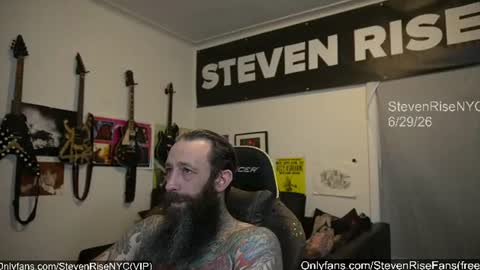 Snapshot of stevenrisenyc chatting on June 30, 2026, 12:44 am StevenRiseNYC online show from June 30, 2026, 12:44 am
