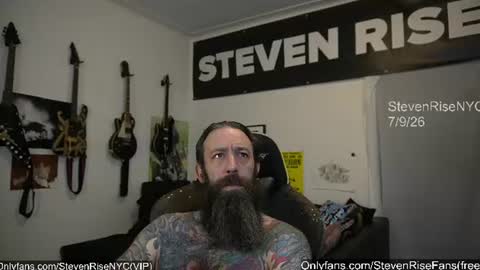 Snapshot of stevenrisenyc chatting on July 9, 2026, 10:08 am StevenRiseNYC online show from July 9, 2026, 10:08 am