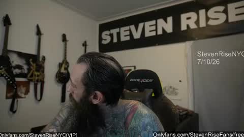 Snapshot of stevenrisenyc chatting on July 10, 2026, 12:30 pm StevenRiseNYC online show from July 10, 2026, 12:30 pm