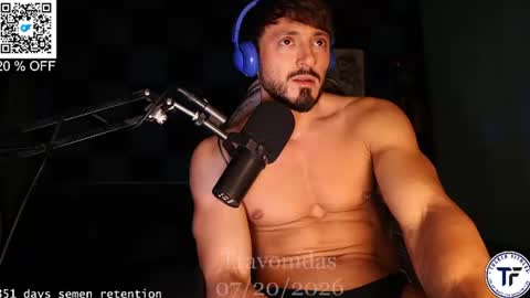 Greek God online show from July 20, 2026, 11:18 pm