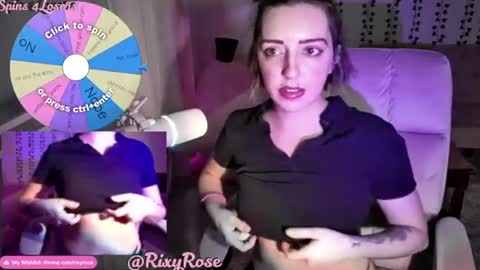 RixyRose online show from July 28, 2026, 5:14 am