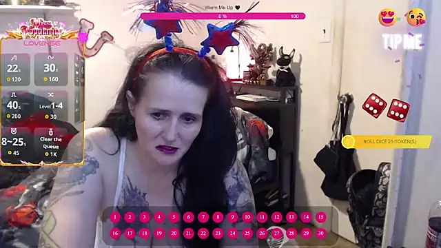 Demonicmiss online show from May 25, 2026, 12:22 pm