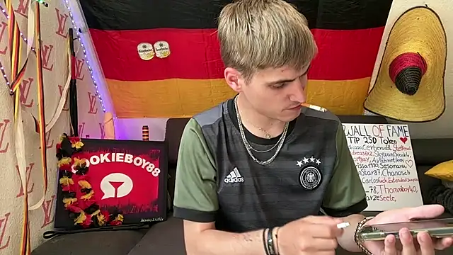 Cookieboy88 online show from June 24, 2026, 2:27 pm