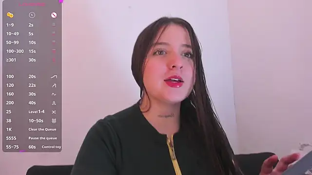 Sabrina Lennox online show from July 23, 2026, 8:51 pm