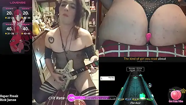 SissyFlorAzul online show from March 22, 2026, 5:33 am