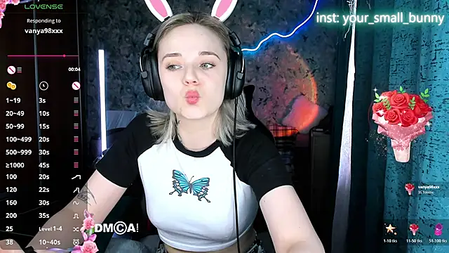 Your small bunny online show from June 22, 2026, 3:25 am
