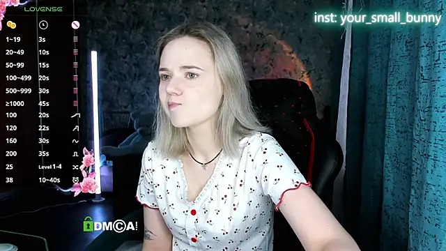 Your small bunny online show from July 17, 2026, 2:07 am