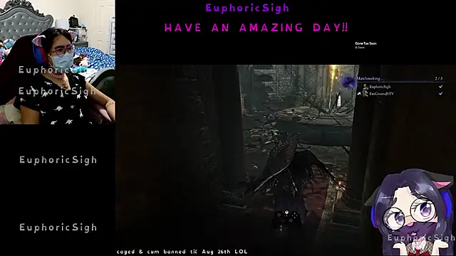 EuphoricSigh online show from June 30, 2026, 8:43 pm