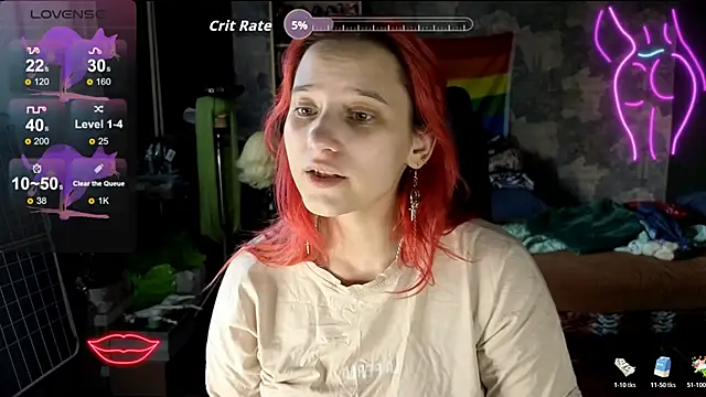 RachelPirce online show from May 27, 2026, 1:57 am