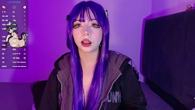 Snapshot of purplelilith3 chatting on July 20, 2026, 5:11 am purplelilith3 online show from July 20, 2026, 5:11 am