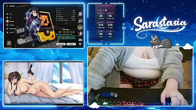 Sarastasia417 online show from July 17, 2026, 12:28 am