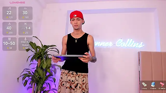 Snapshot of LennerCollins_ chatting on July 10, 2026, 2:05 am LennerCollins online show from July 10, 2026, 2:05 am
