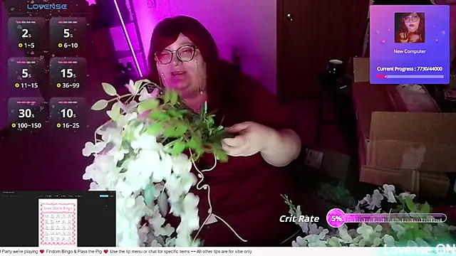 RileySynn online show from May 24, 2026, 4:50 am