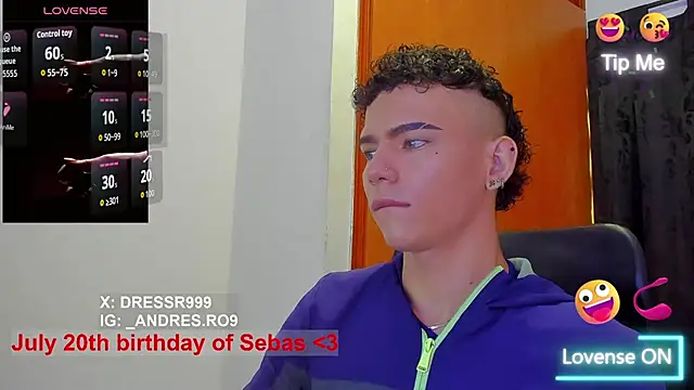 sebascuterouss online show from July 12, 2026, 1:57 pm