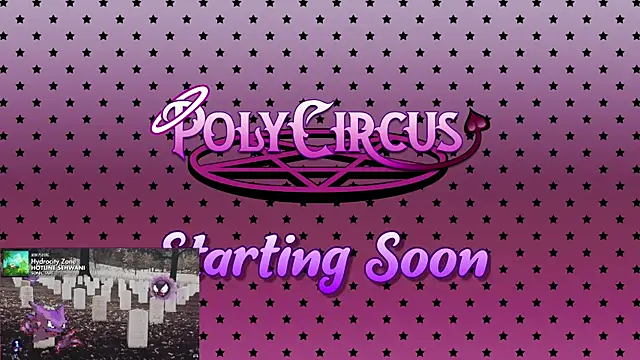 PolyCircus online show from July 24, 2026, 4:10 am