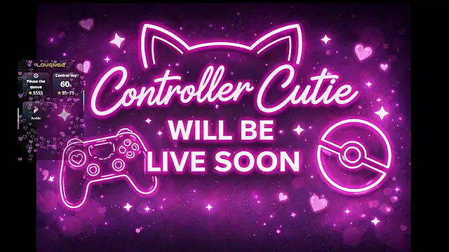 Controllercutie online show from June 16, 2026, 2:41 pm