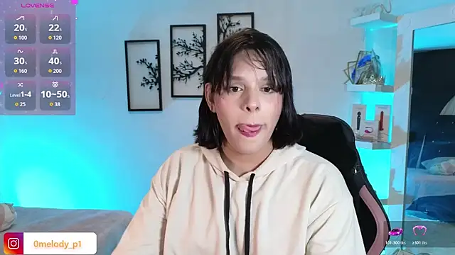 Melody p online show from August 5, 2026, 3:53 am