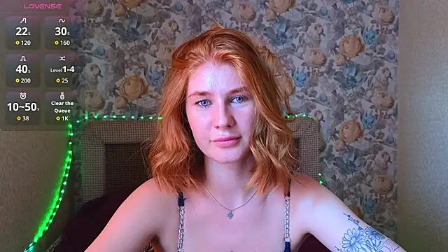 Juli Ginger online show from July 19, 2026, 2:43 pm