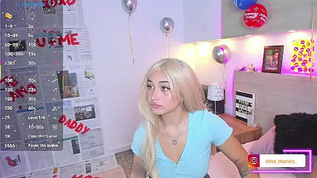 Nina-Mars online show from July 14, 2026, 8:14 pm